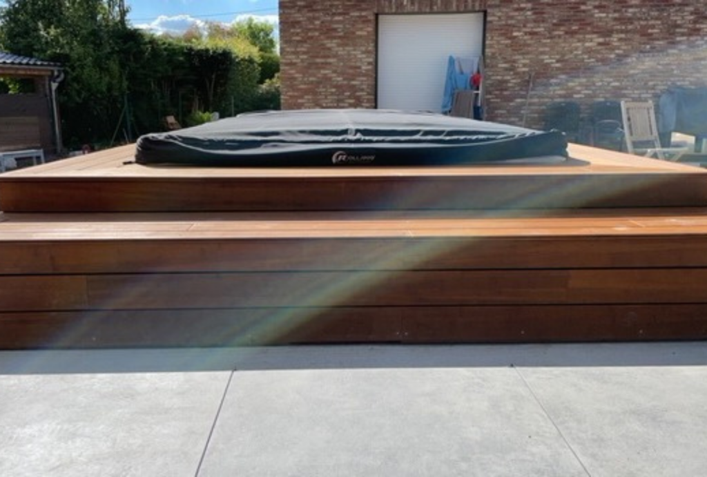 Terrasse Jacuzzi bois